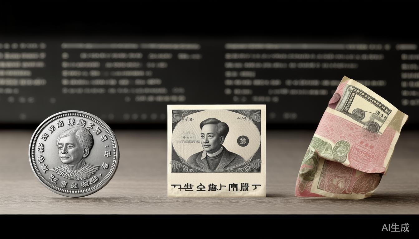 民国法币一块钱购买力：从等值银元到废纸，经历了什么？