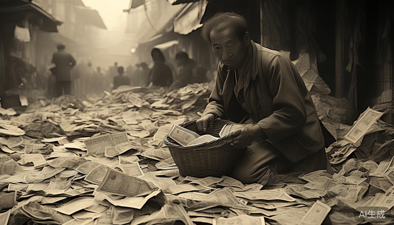 民国时期法币为何变成废纸？一文看懂恶性通胀下的民生困局